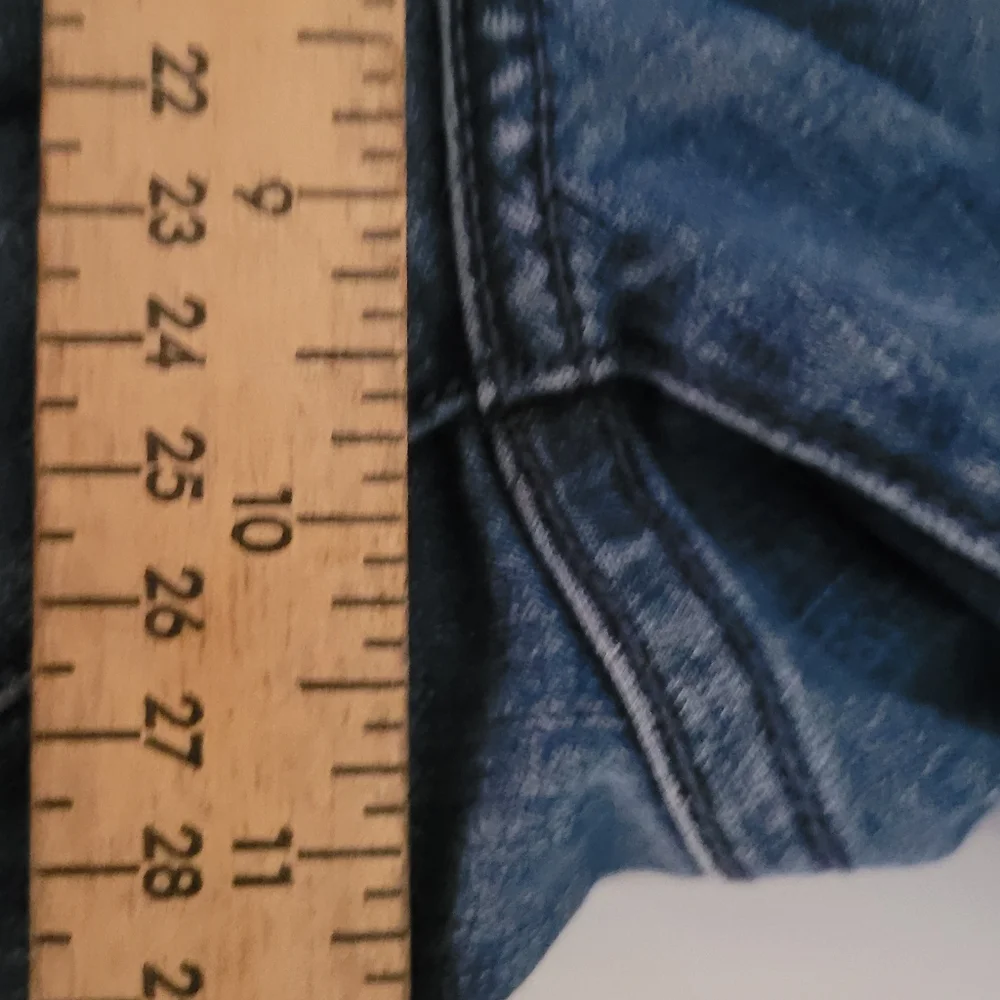 John Varvatos Bowery Slim Straight Jeans Blue Denim Size 33X29
